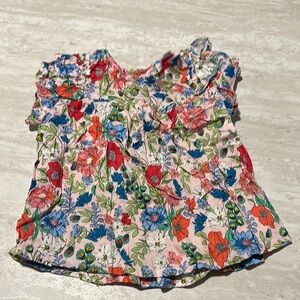Zara Floral Kids Top